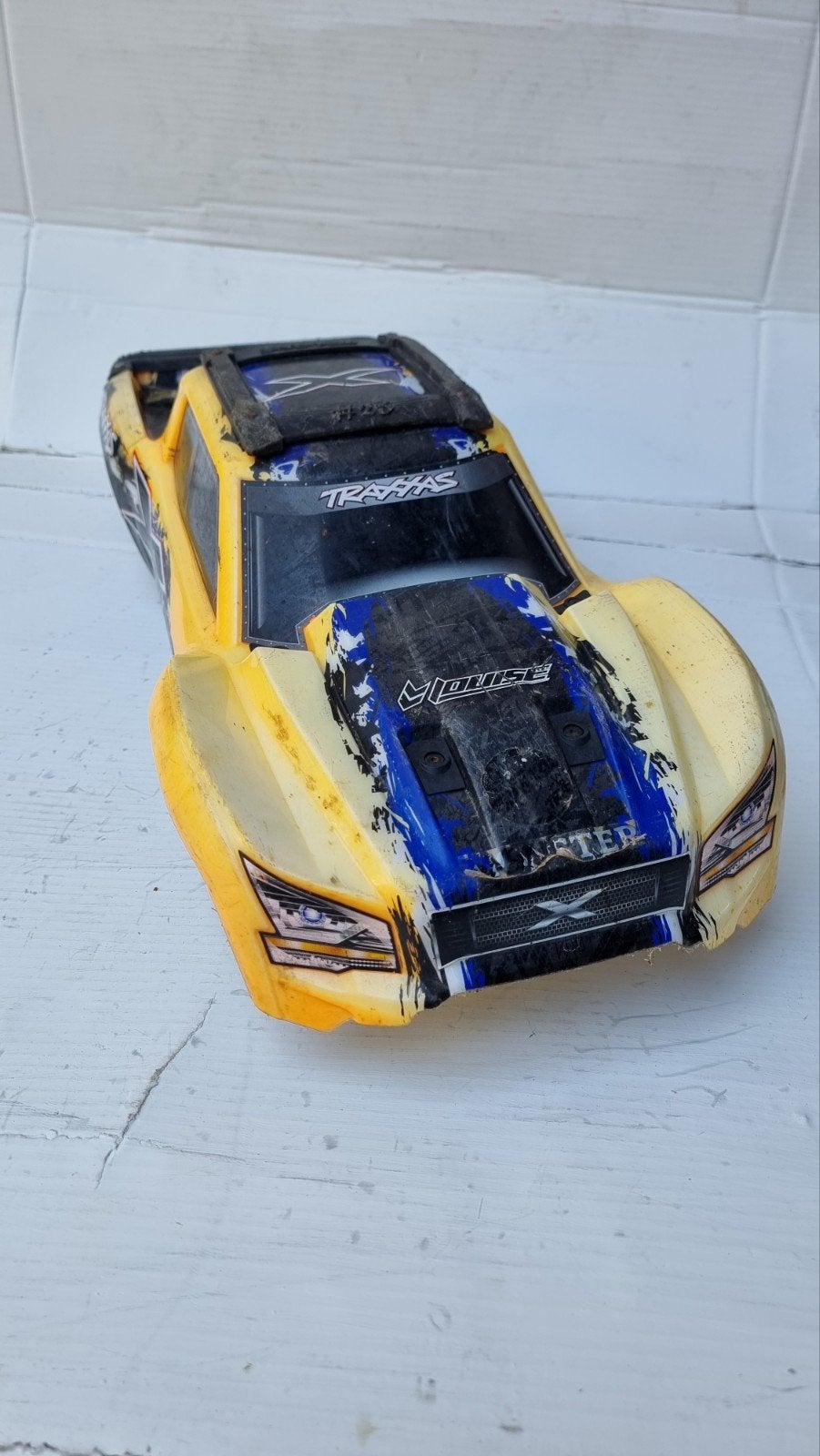 Traxxas XMaxx Body / Kap – Versterkt - Ideaal voor Bashen, Ophalen of Verzenden, Gebruikt, Groter dan 1:32