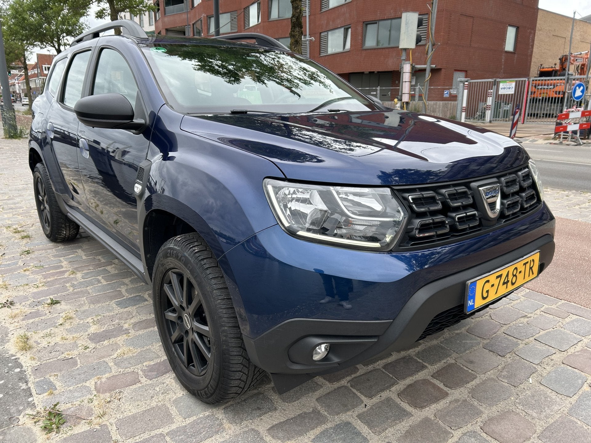 Dacia Duster 1.3 TCe Comfort airco/ecc nwe apk nieuwstaat, Auto's, Voorwielaandrijving, Dealer onderhouden, Stof, Gebruikt