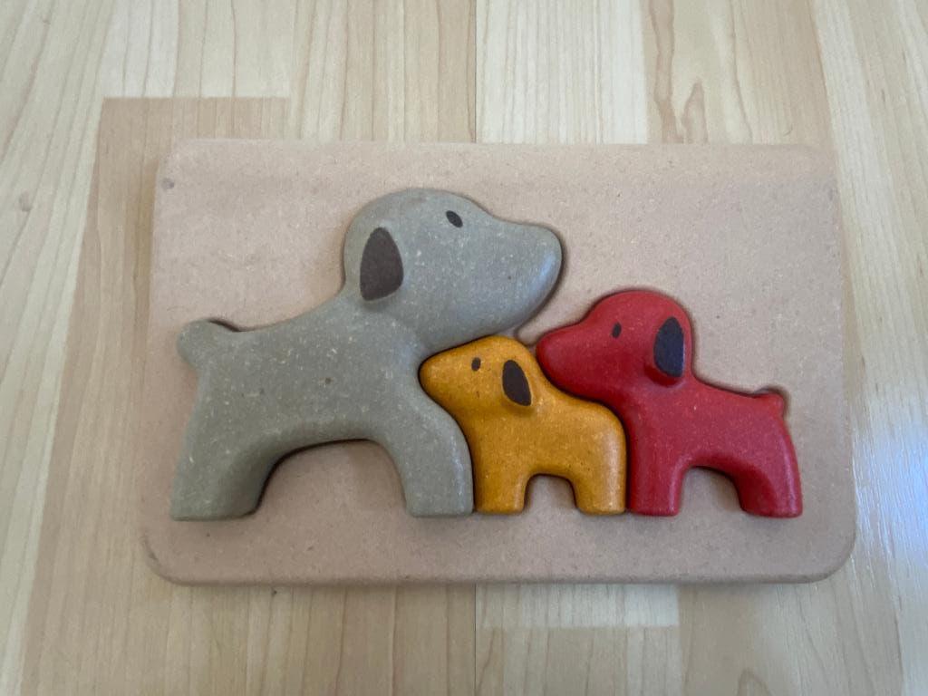Plan Toys puzzel, Ophalen of Verzenden, Minder dan 10 stukjes, Zo goed als nieuw