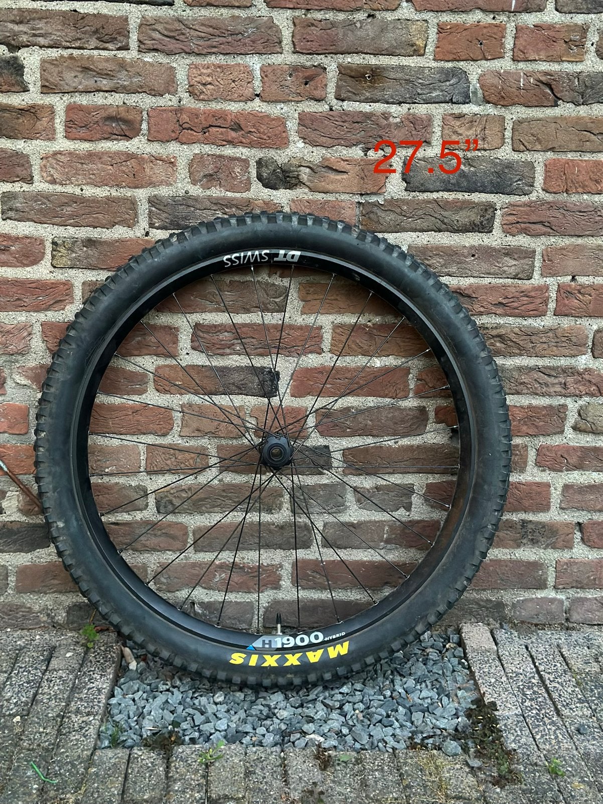 27.5 dt swiss h1900 voor wiel mtb, Fietsen en Brommers, Fietsonderdelen, Zo goed als nieuw, Aluminium, Mountainbike, Ophalen