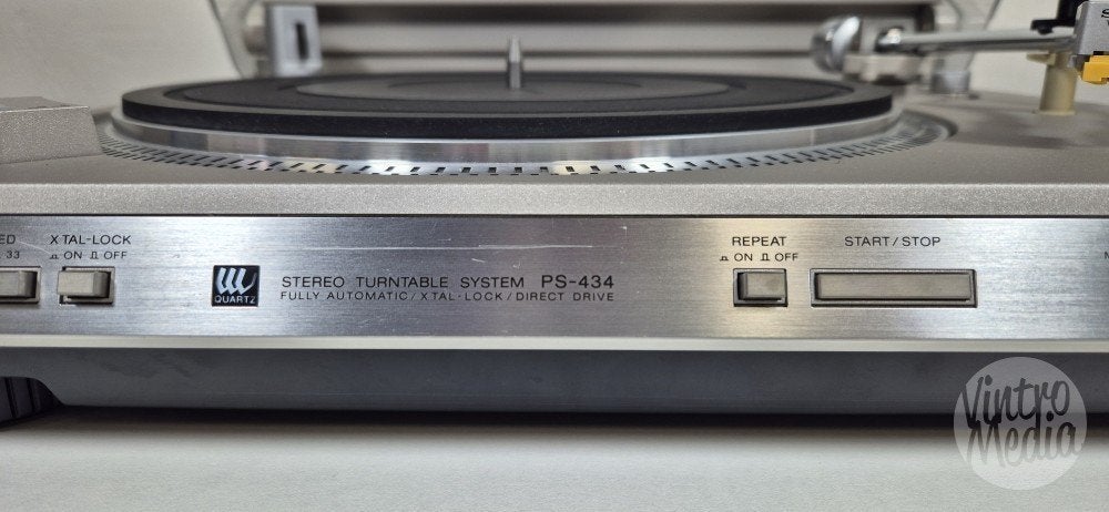 Sony PS-434 Platenspeler | Direct-Drive | Vol Automatisch, Audio, Tv en Foto, Platenspelers, Pitch-regelaar, Refurbished, Ophalen of Verzenden