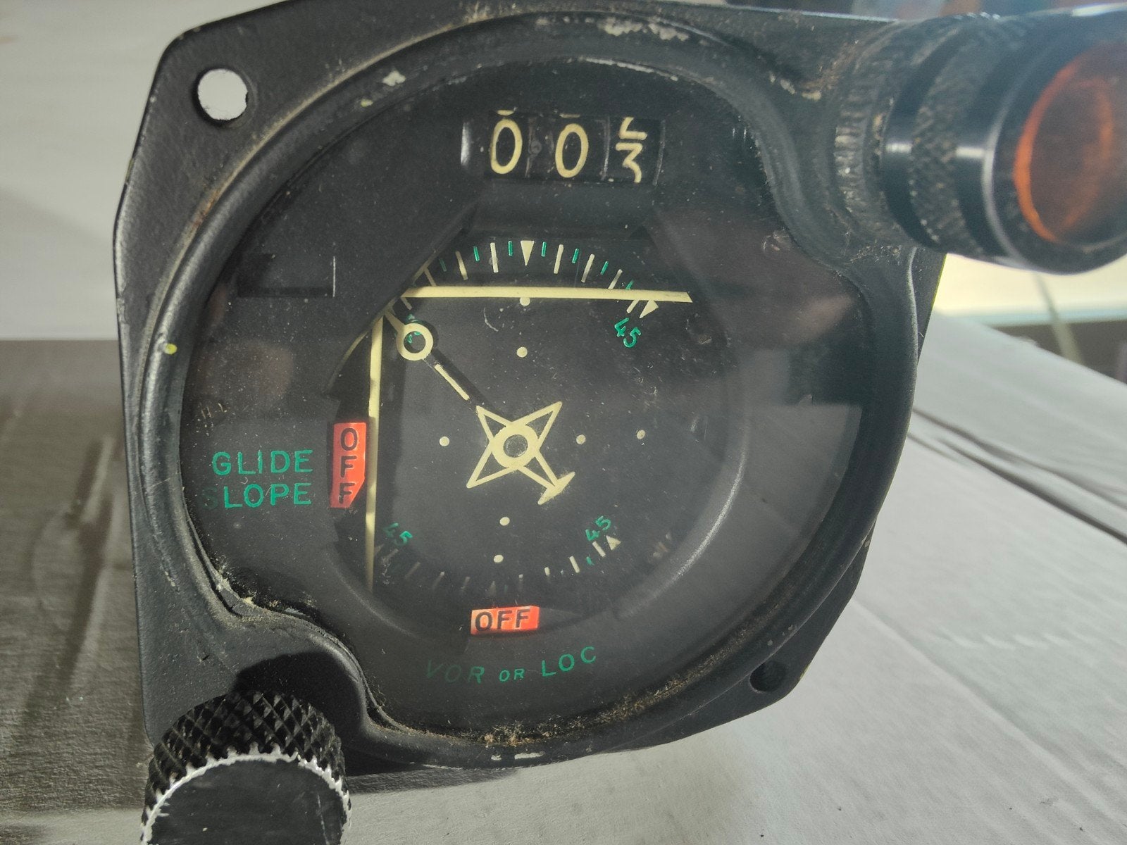 Vintage Vliegtuig Instrument - Bendix Radio OMNI-MAG, Ophalen of Verzenden, Zo goed als nieuw, Overige typen