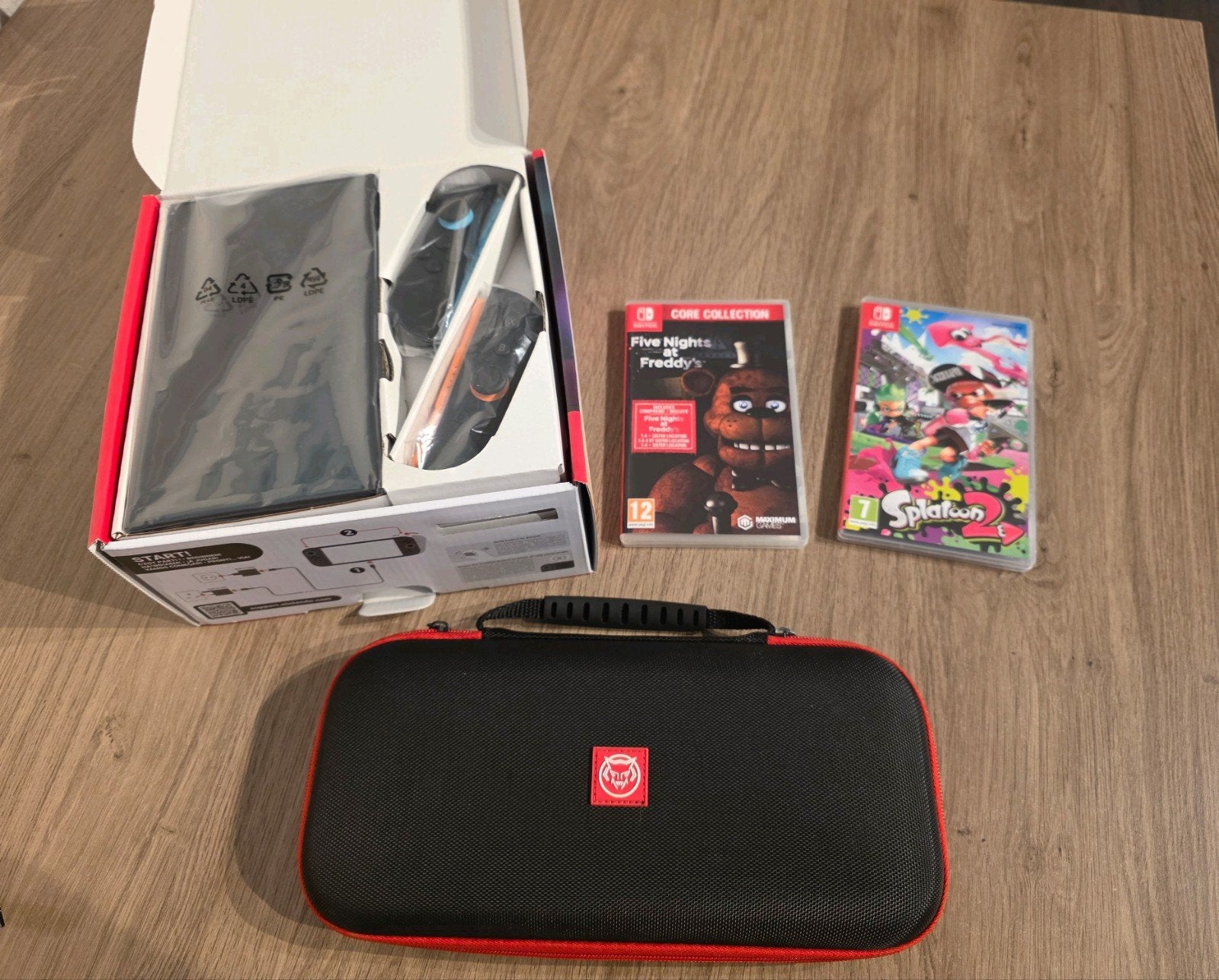 Nintendo Switch 2 + Games + Draagcase – Complete Bundel!, Met games, Met 2 controllers, Ophalen of Verzenden, Zo goed als nieuw