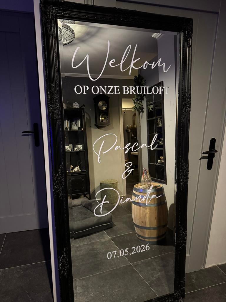 Bruiloft decoratie, 200 cm of meer, Ophalen of Verzenden, Zo goed als nieuw, Rechthoekig