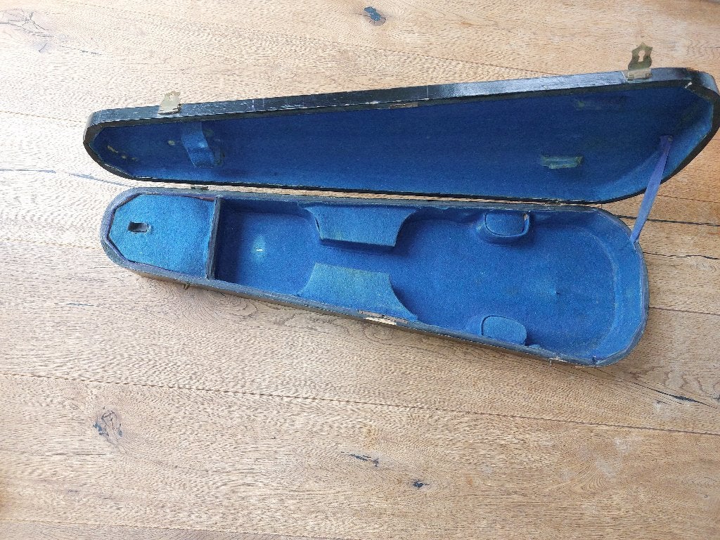vioolkoffer brocante, Ophalen