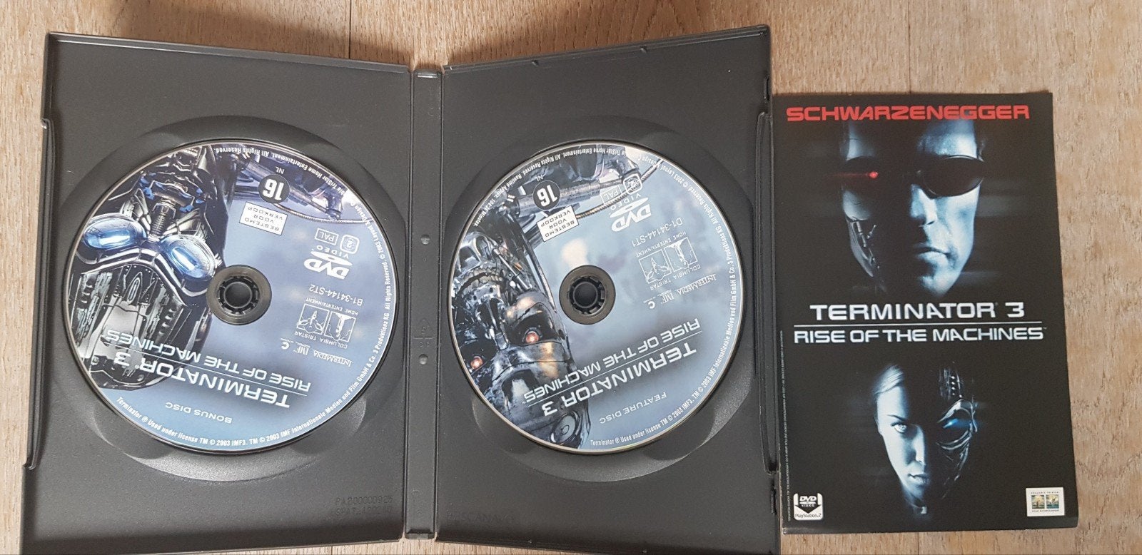 Terminator 3: Rise of the Machines - Special Edition DVD, Engels, Vanaf 16 jaar, Speciale editie, Nederlands
