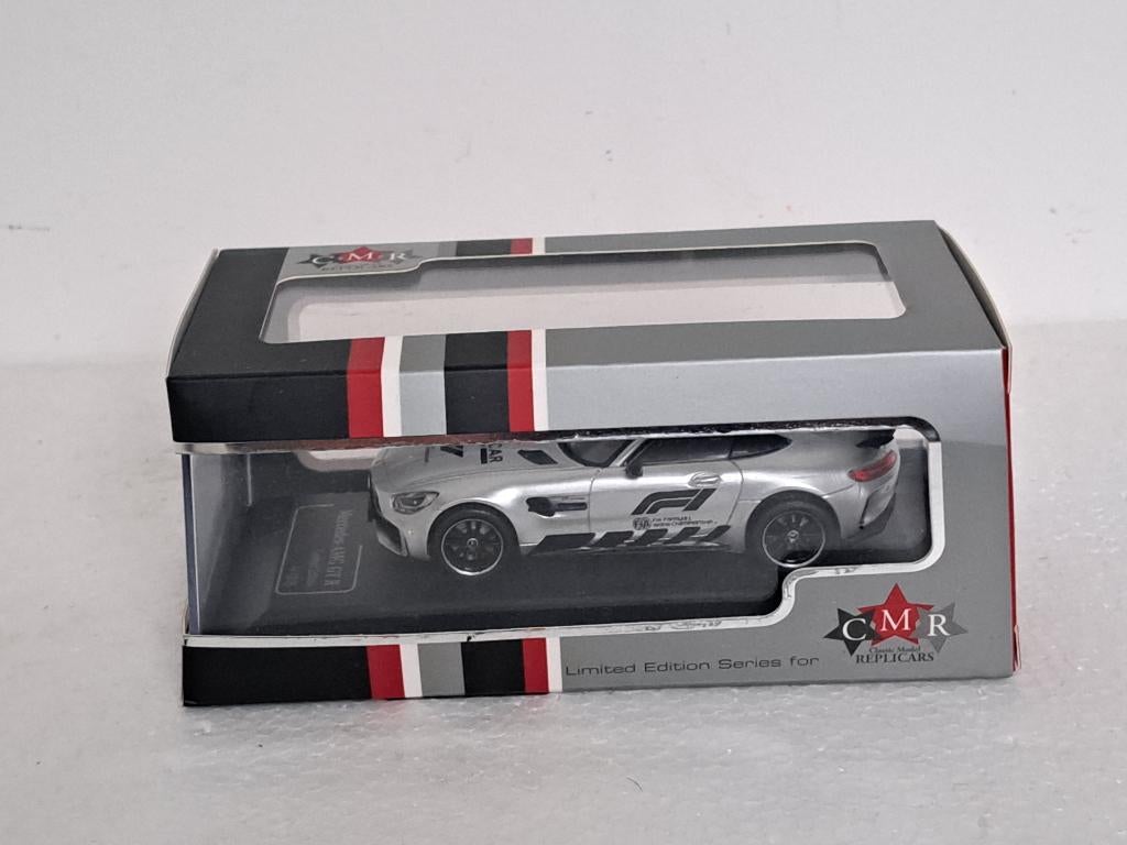 Mercedes AMG GT-R F1 Safety Car grijs 1/43 IXO, Ophalen of Verzenden, Zo goed als nieuw, Auto, Overige merken