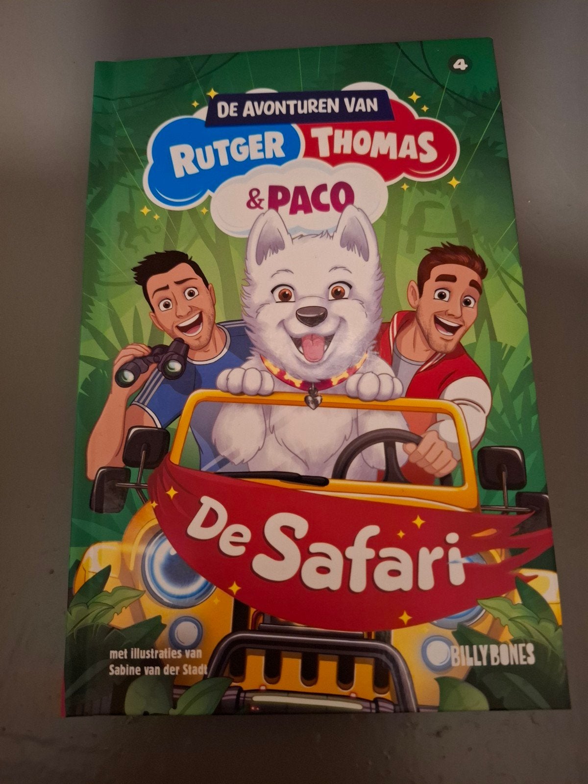 De Avonturen van Rutger, Thomas & Paco: De Safari, Ophalen of Verzenden