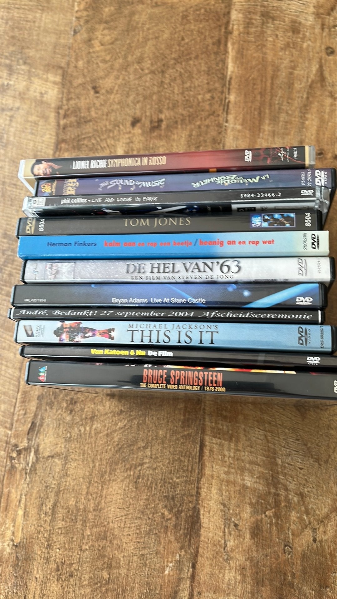 DvD’s verzameling., Ophalen, Gebruikt