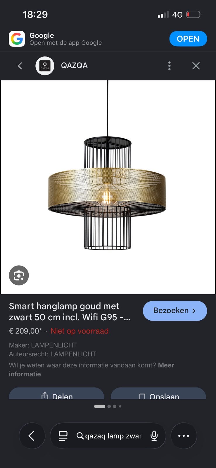 Qazaq, Ophalen, Zo goed als nieuw