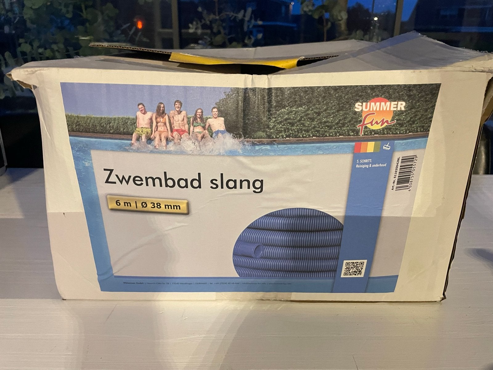 Zwembadslang 6m Ø 38mm - Summer Fun, Ophalen, Nieuw, Overige typen