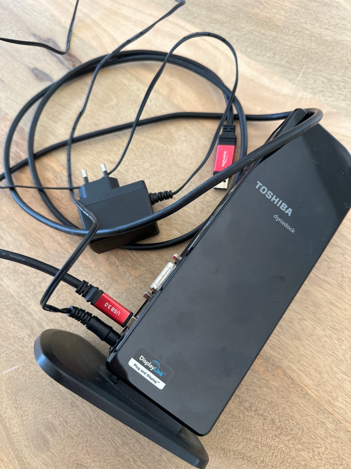 Toshiba Dynadock USB 3.0 universeel docking station, Computers en Software, Ophalen of Verzenden, Gebruikt, Docking station, Laptop