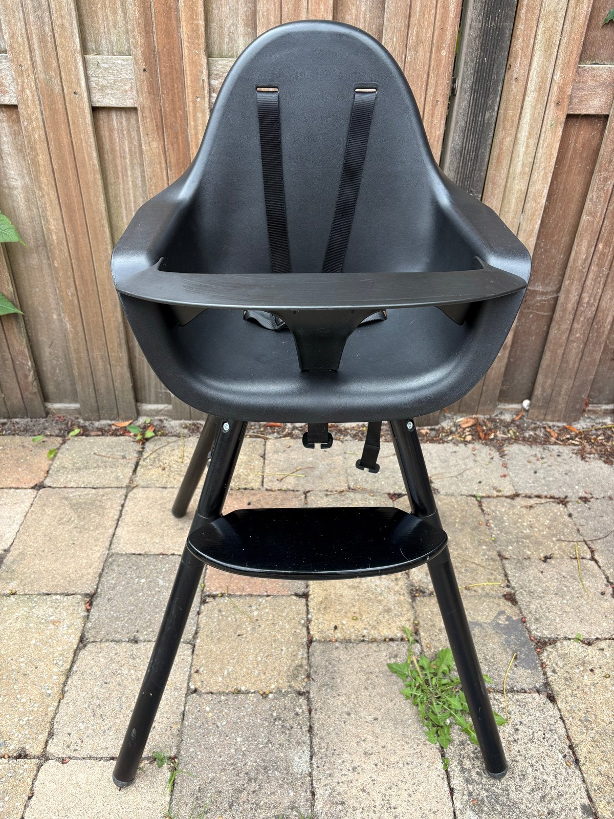Childhome Evolu 2-in-1 Kinderstoel zwart, Ophalen