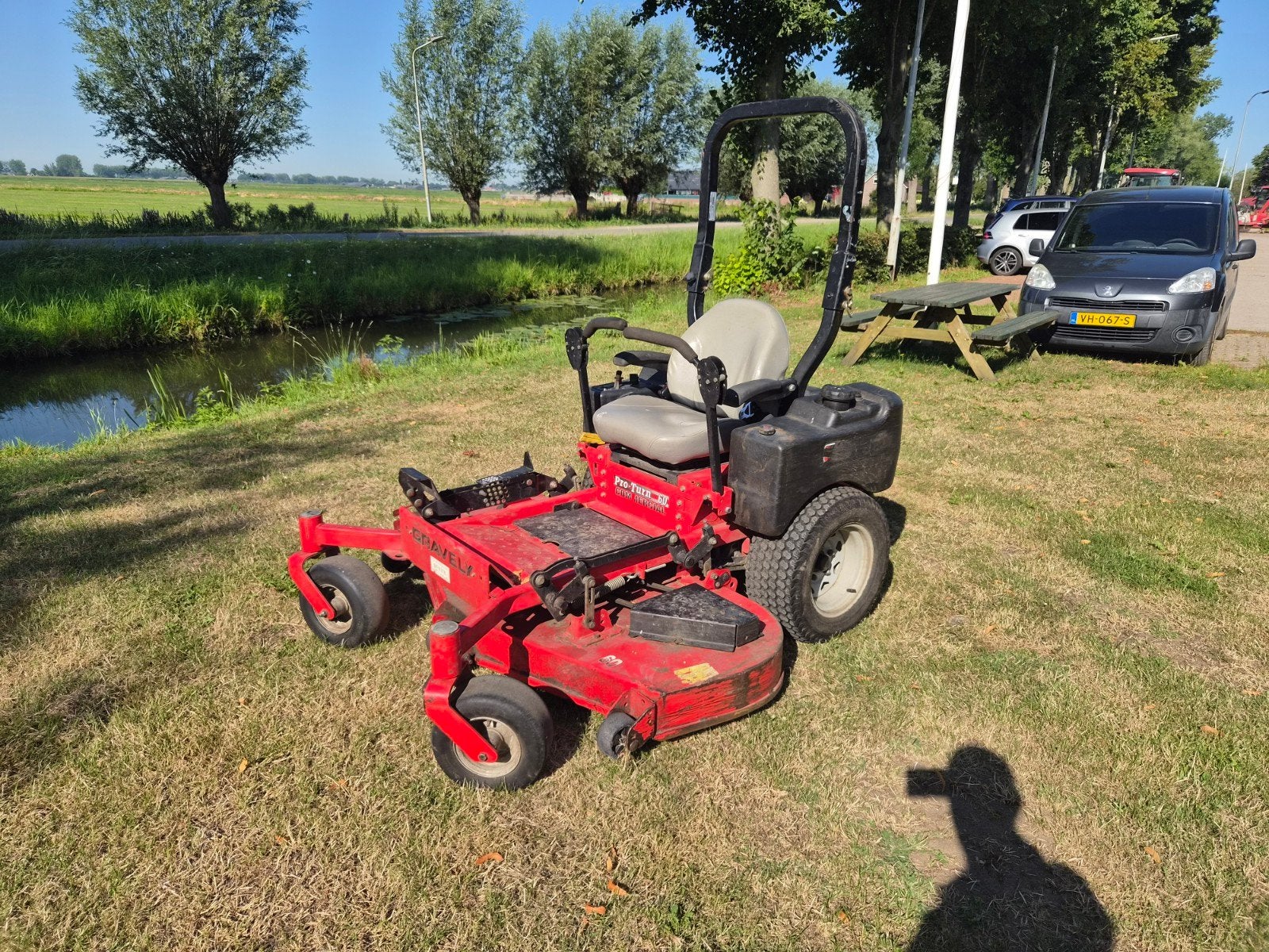 gravely zeroturn maaier, Tuin en Terras, Ophalen, Gebruikt, Elektrische starter, Gravely