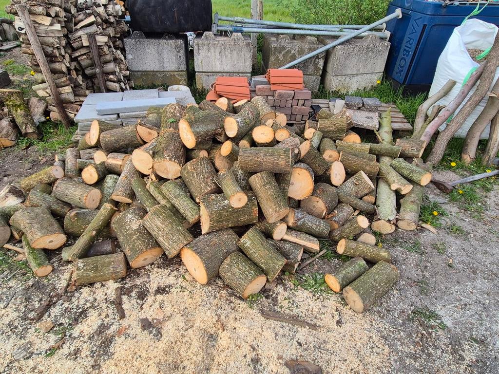 Iepen hout. Haard hout. Haardhout. Hout iep, Minder dan 3 m³, Ophalen