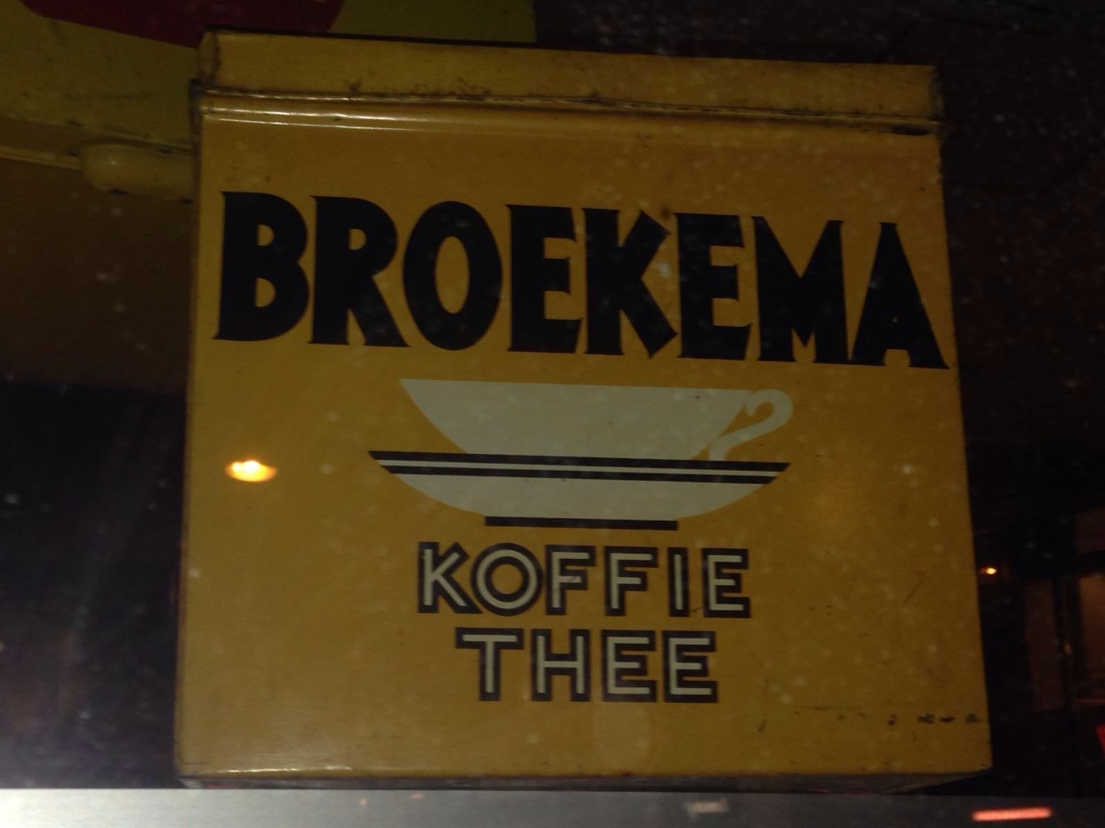 Tekoopgevraagd: Broekema Koffie en Thee blikken - Decoratief, Ophalen, Gebruikt, Koffie, Overige merken