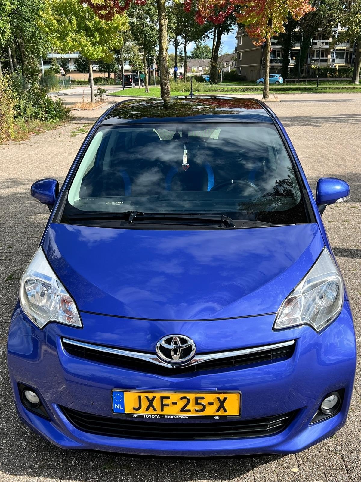 Toyota Verso-S 1.3 Vvt-i Multidrive CVT 2011 Blauw, Zwart, 4 cilinders, Blauw, Verso-S