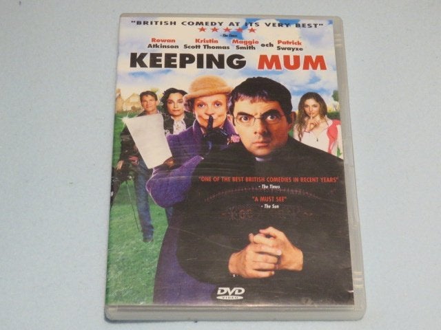 Zweedse DVD: Keeping mum met oa Rowan Atkinson, Cd's en Dvd's, Engels, Vanaf 16 jaar, Bonusmateriaal, Overige genres