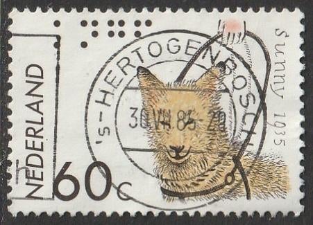 Nederland 1985 1321 Geleidehondenfonds, Gest, Verzenden, Na 1940, Gestempeld