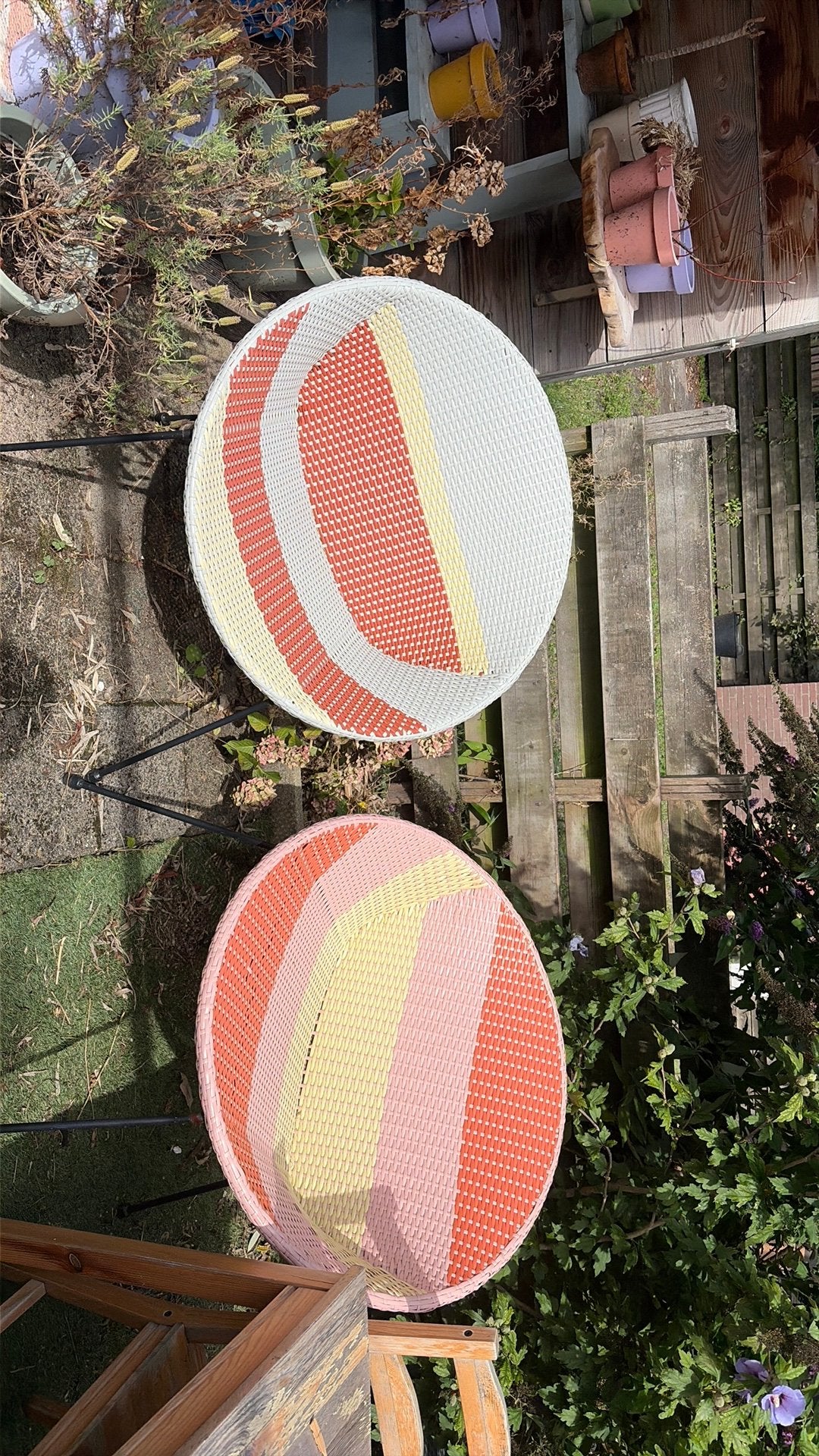 Buiten stoelen, Tuin en Terras, Ophalen, Gebruikt