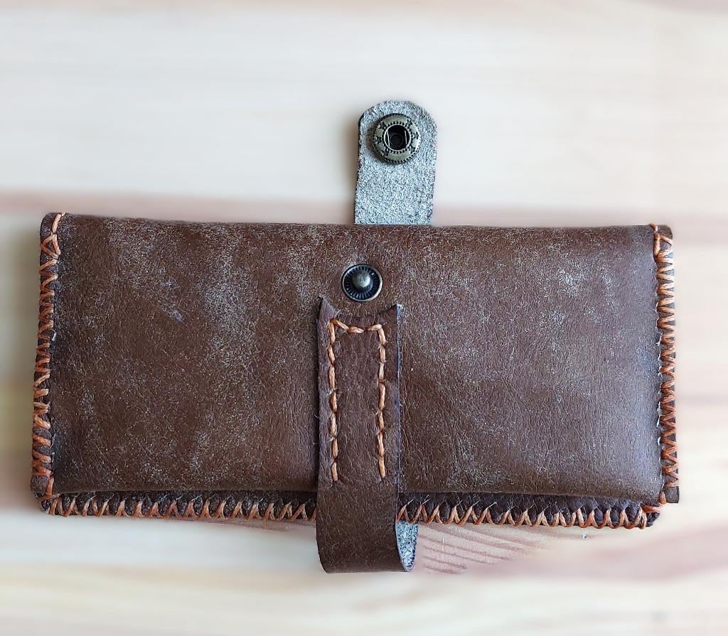 Handmade Genuine Leather Tobacco Pouch, Ophalen of Verzenden, Nieuw