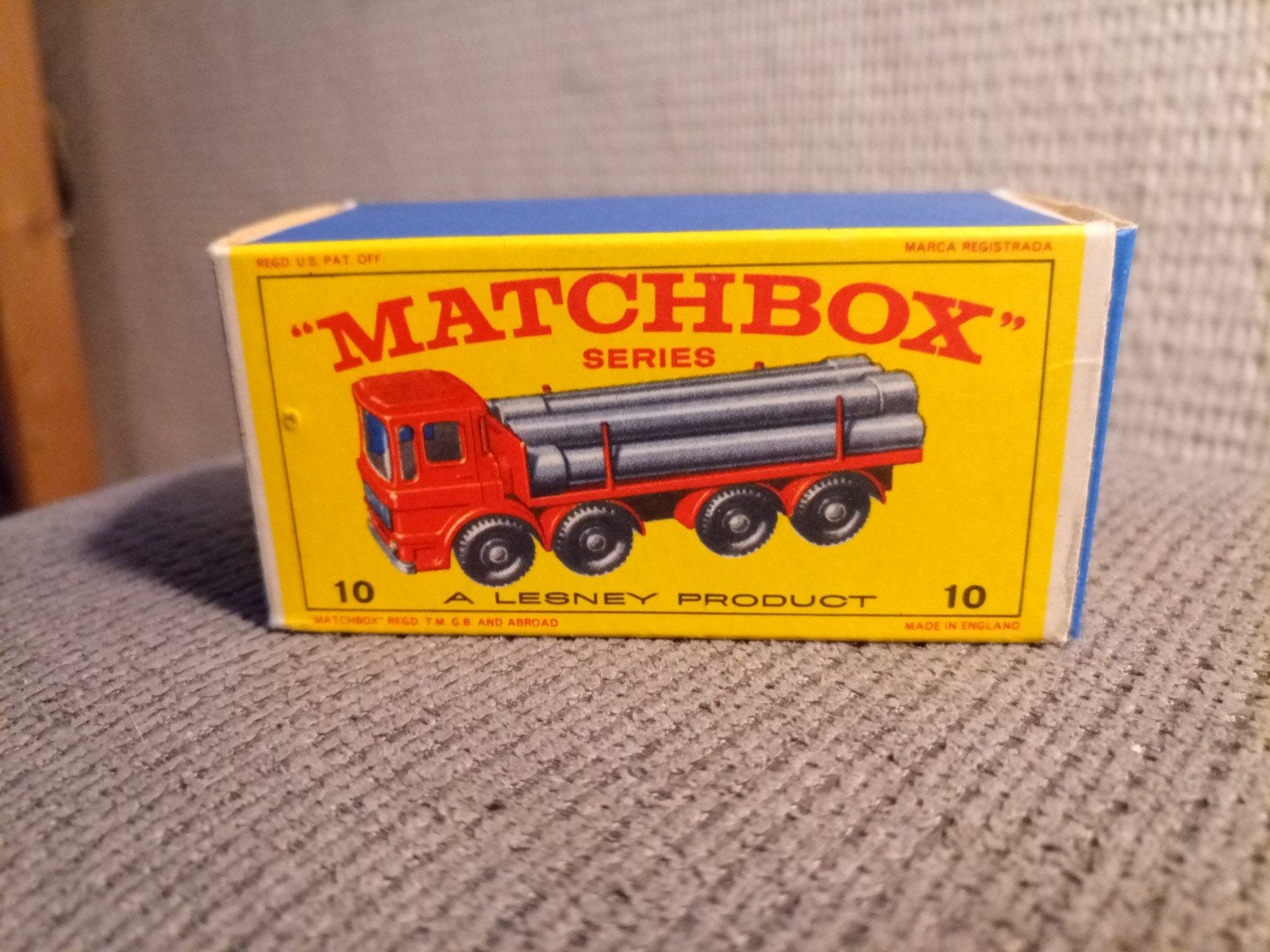 Matchbox 10 pipetruck, Ophalen of Verzenden, Nieuw, Auto, Matchbox