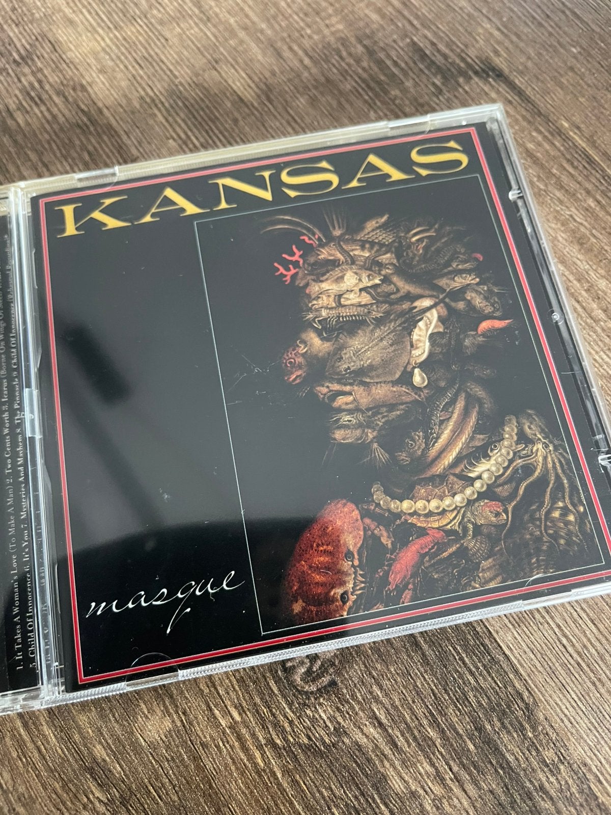 Kansas - Masque REM + 2 prog symfo, Ophalen of Verzenden, Zo goed als nieuw