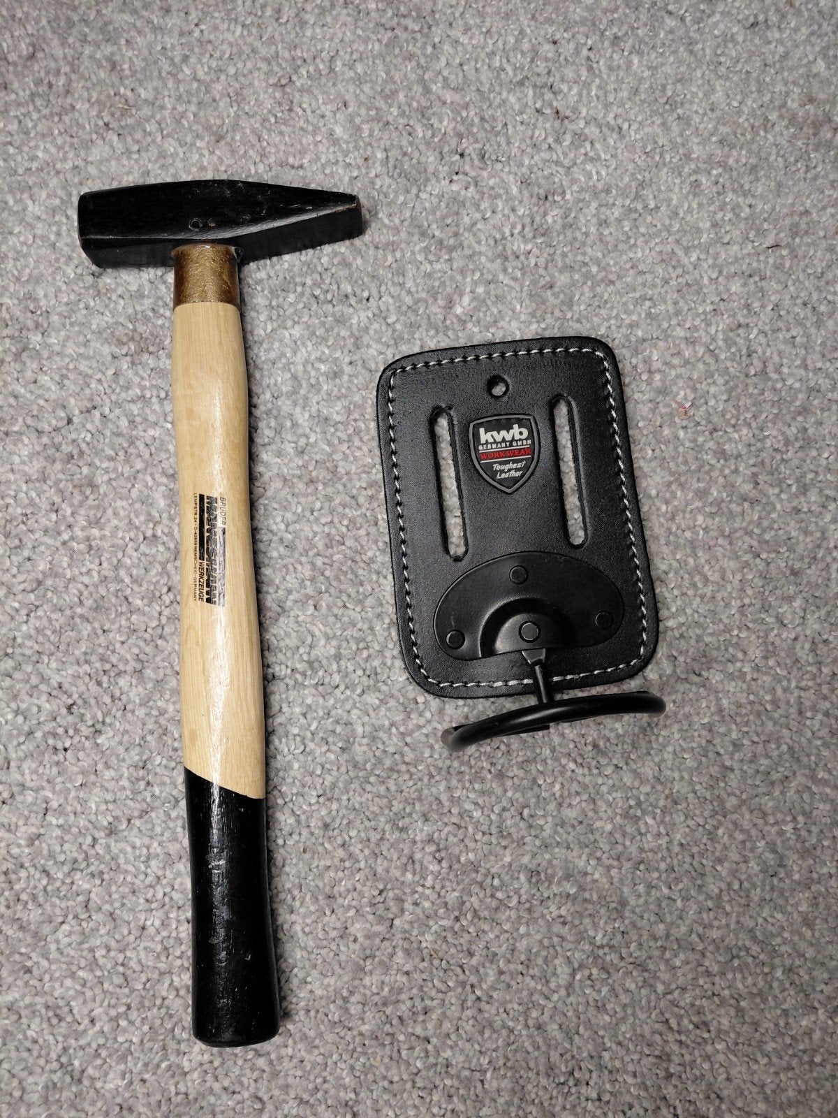 Hamer met KWB gereedschapshouder, Doe-het-zelf en Verbouw, Ophalen of Verzenden, Nieuw