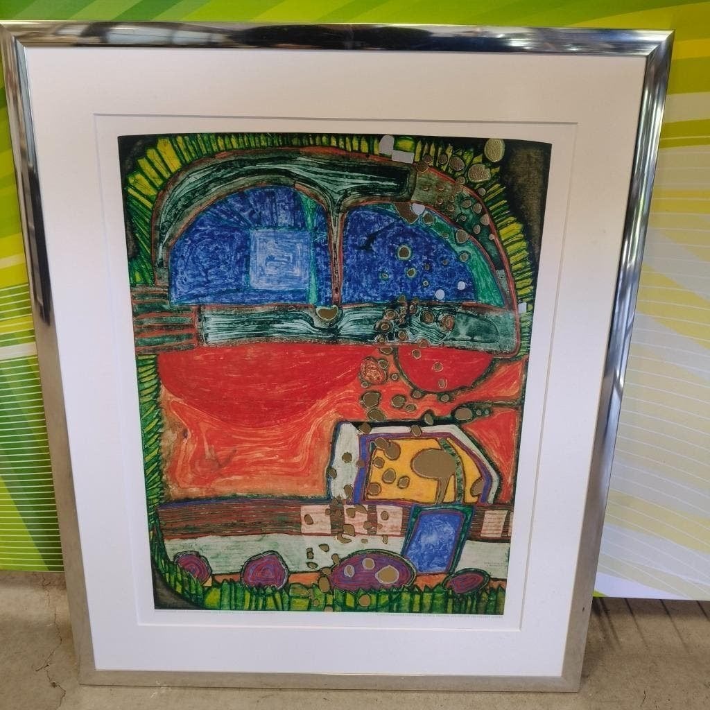 Schilderij Reproduktion  BLINDES AUTO UND LASTWAGEN 1963, Ophalen