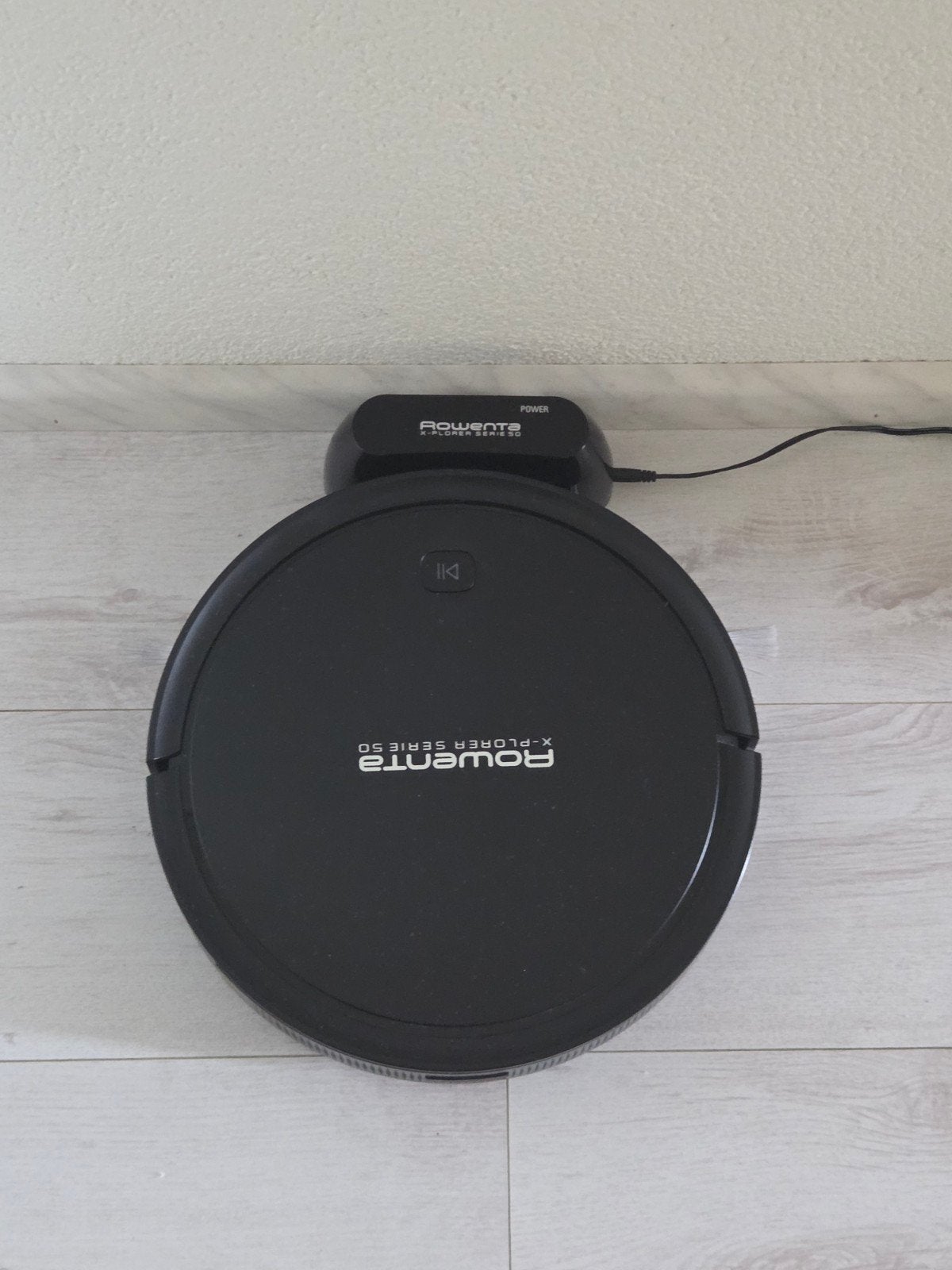 Rowenta X-plorer Serie 50 RR7375 Robotstofzuiger Zwart, Rowenta, Ophalen of Verzenden, Zo goed als nieuw, Robotstofzuiger