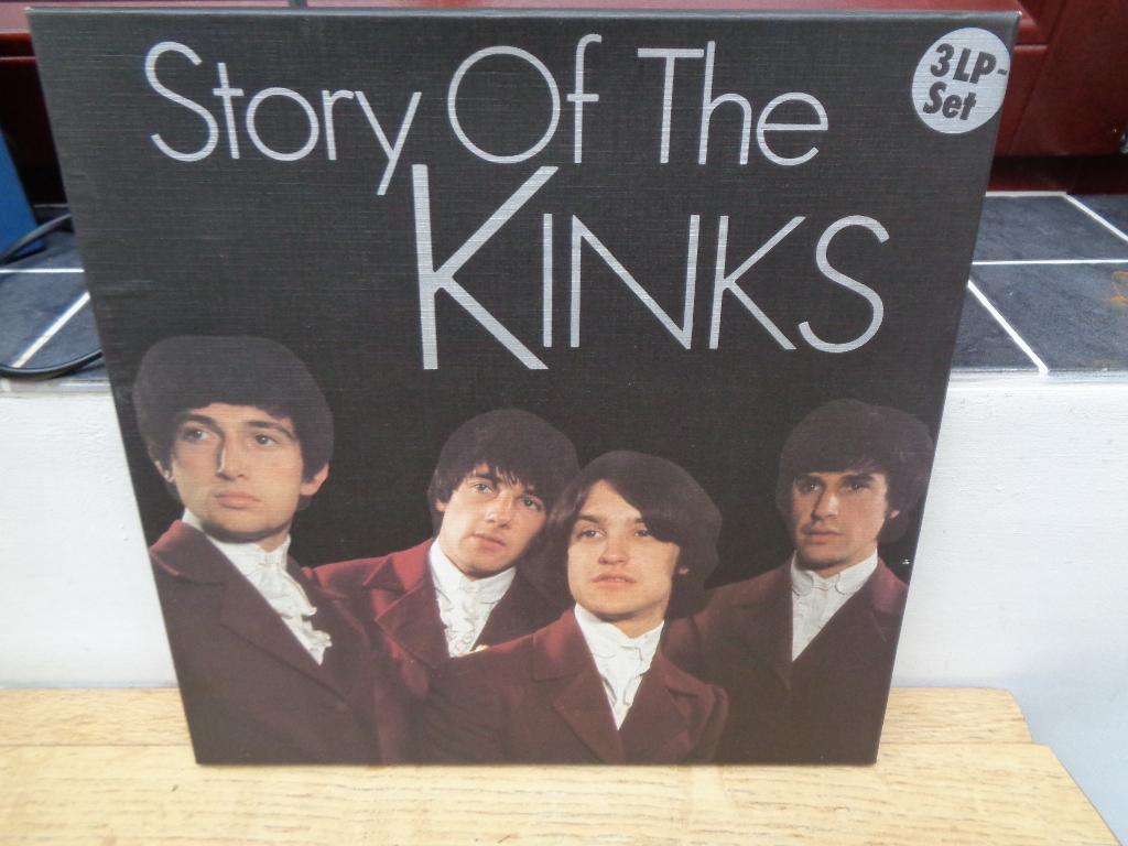 Kinks 3-LP BOX "Story of the Kinks" [Portugal-1985], Cd's en Dvd's, Vinyl | Pop, Gebruikt, Verzenden, Overige formaten, 1980 - 1989