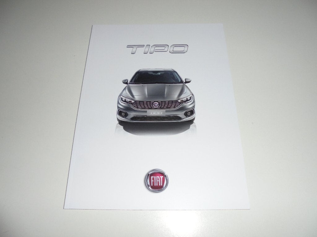 brochure Fiat Tipo  2017, Ophalen of Verzenden, Nieuw, Overige merken