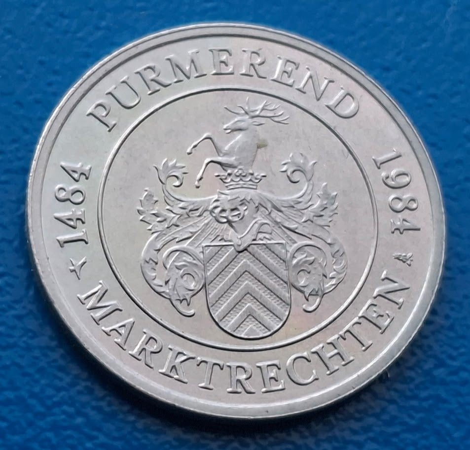 Purmerend 500 jaar Marktrechten - 1984, Verzenden, Overige materialen, Nederland