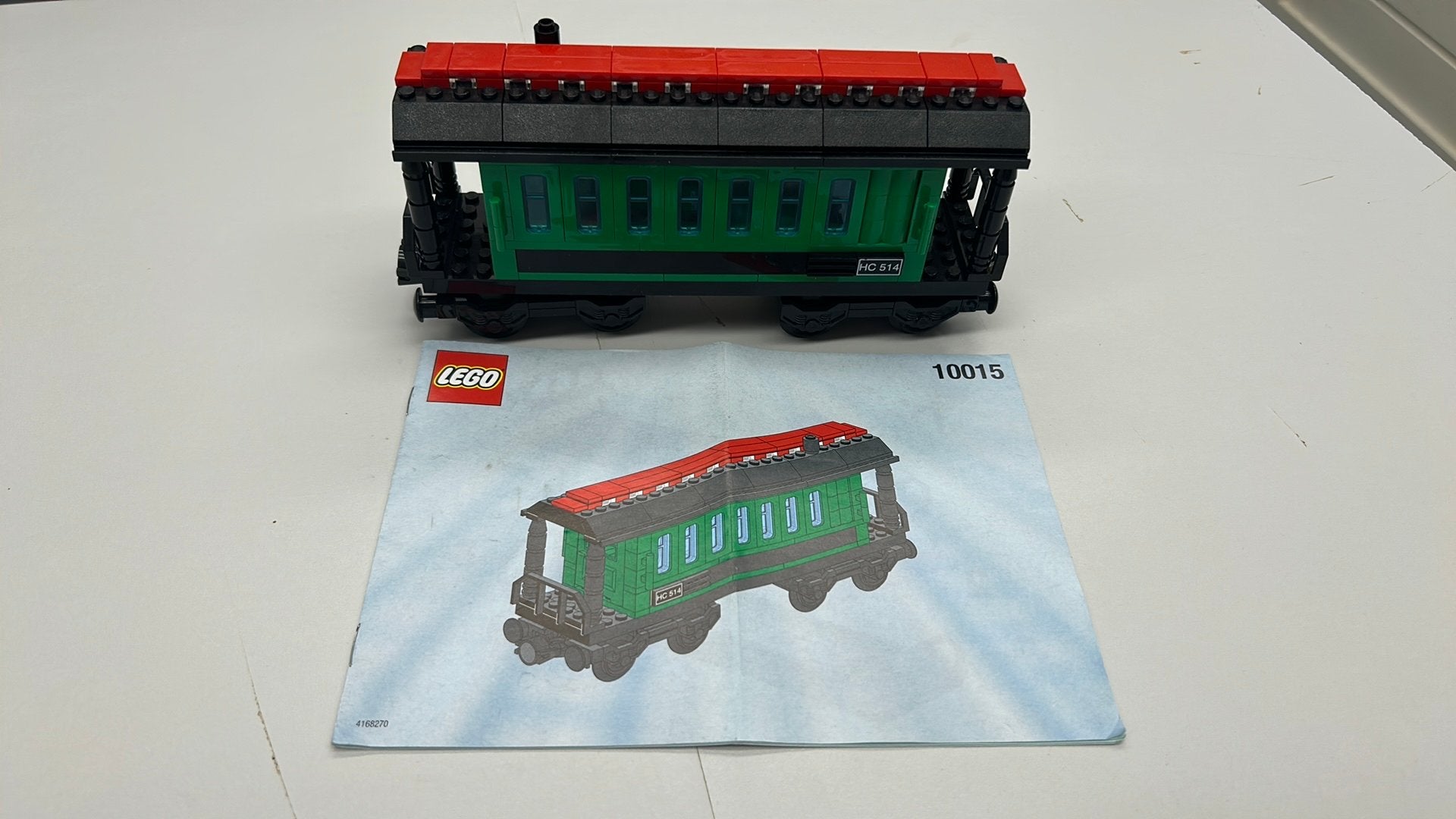 SB2953 Lego trein 10015 My Own Train + boekje, als nieuw, Ophalen of Verzenden, Zo goed als nieuw