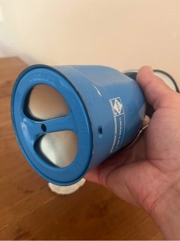 Campingaz Lumogaz C 200 S gaslamp, Ophalen, Gebruikt