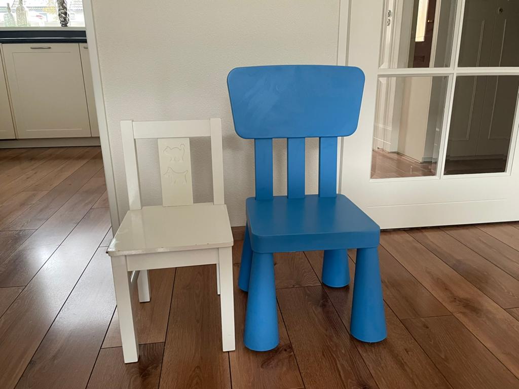 Kinderstoeltjes van Ikea, Kinderen en Baby's, Kinderkamer | Tafels en Stoelen, Ophalen, Zo goed als nieuw, Stoel(en)