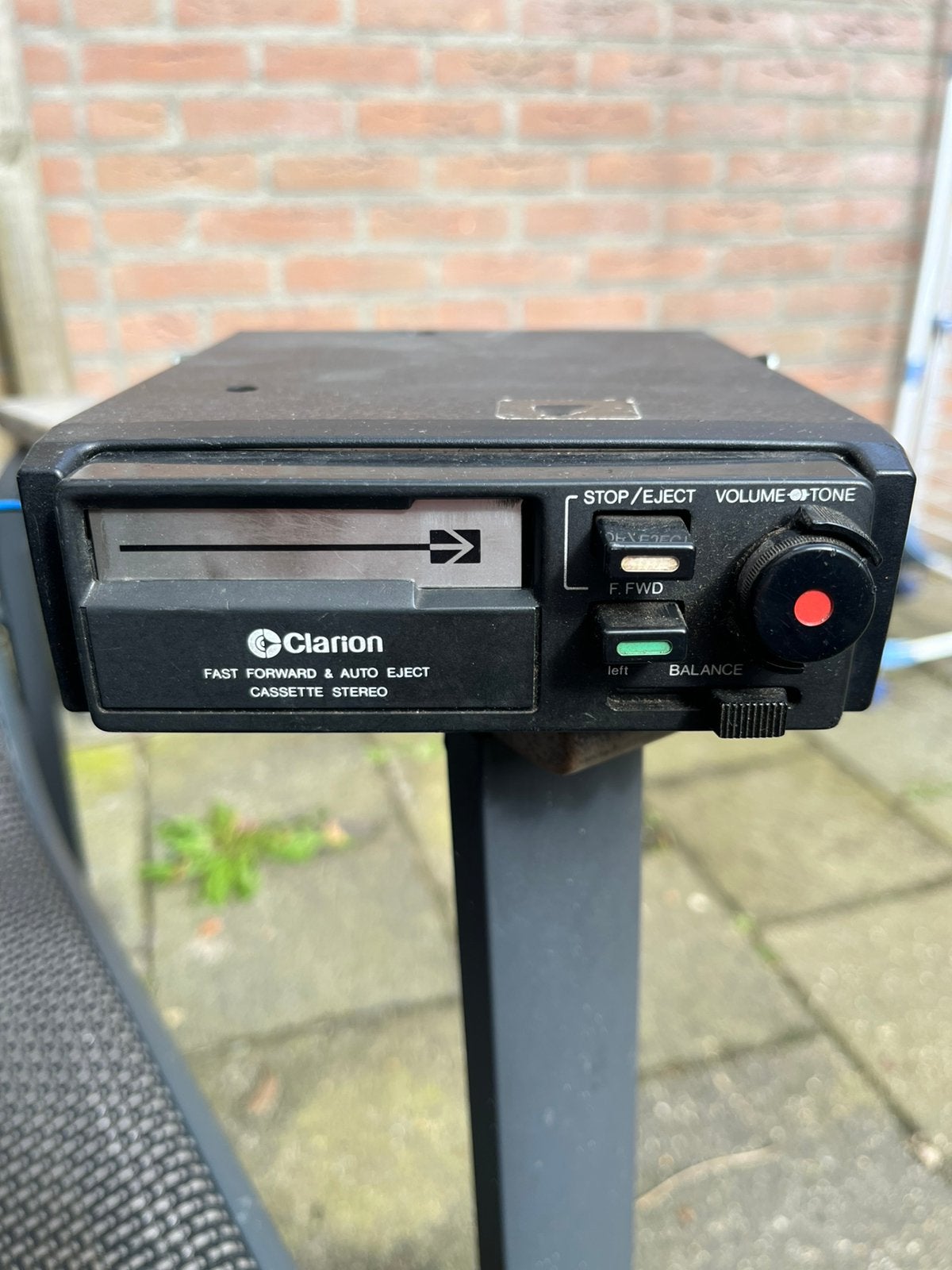 Clarion Vintage /Classic cassetespeler auto -oldtimer, Auto diversen, Autoradio's, Ophalen of Verzenden, Gebruikt