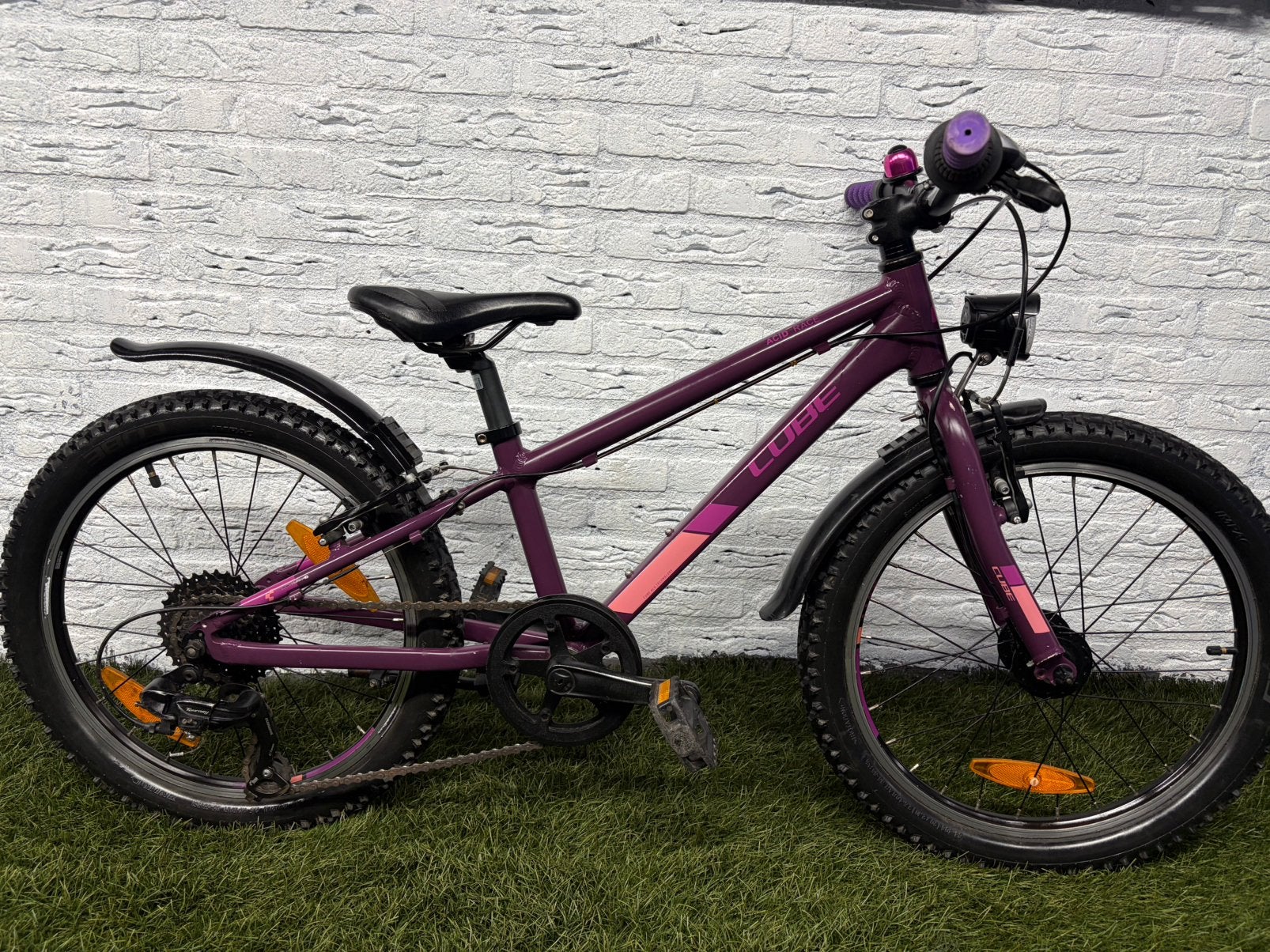 Cube Acid Race 200 purple 20 inch cube kinderen meisjes 20”, Fietsen en Brommers, Ophalen, Zo goed als nieuw, 20 inch