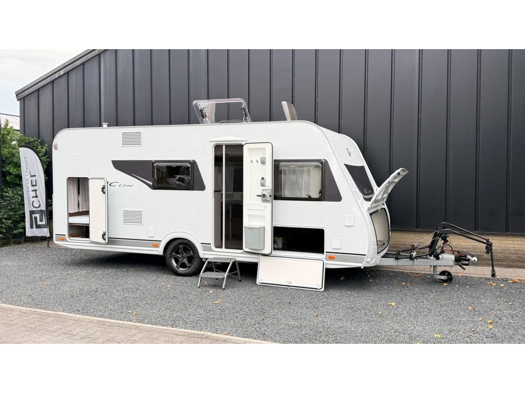 Bürstner Premio 495 TK IC-Line Black! Mover, F-Gara, Caravans en Kamperen, Schokbreker, Bedrijf, Treinzit, Bürstner