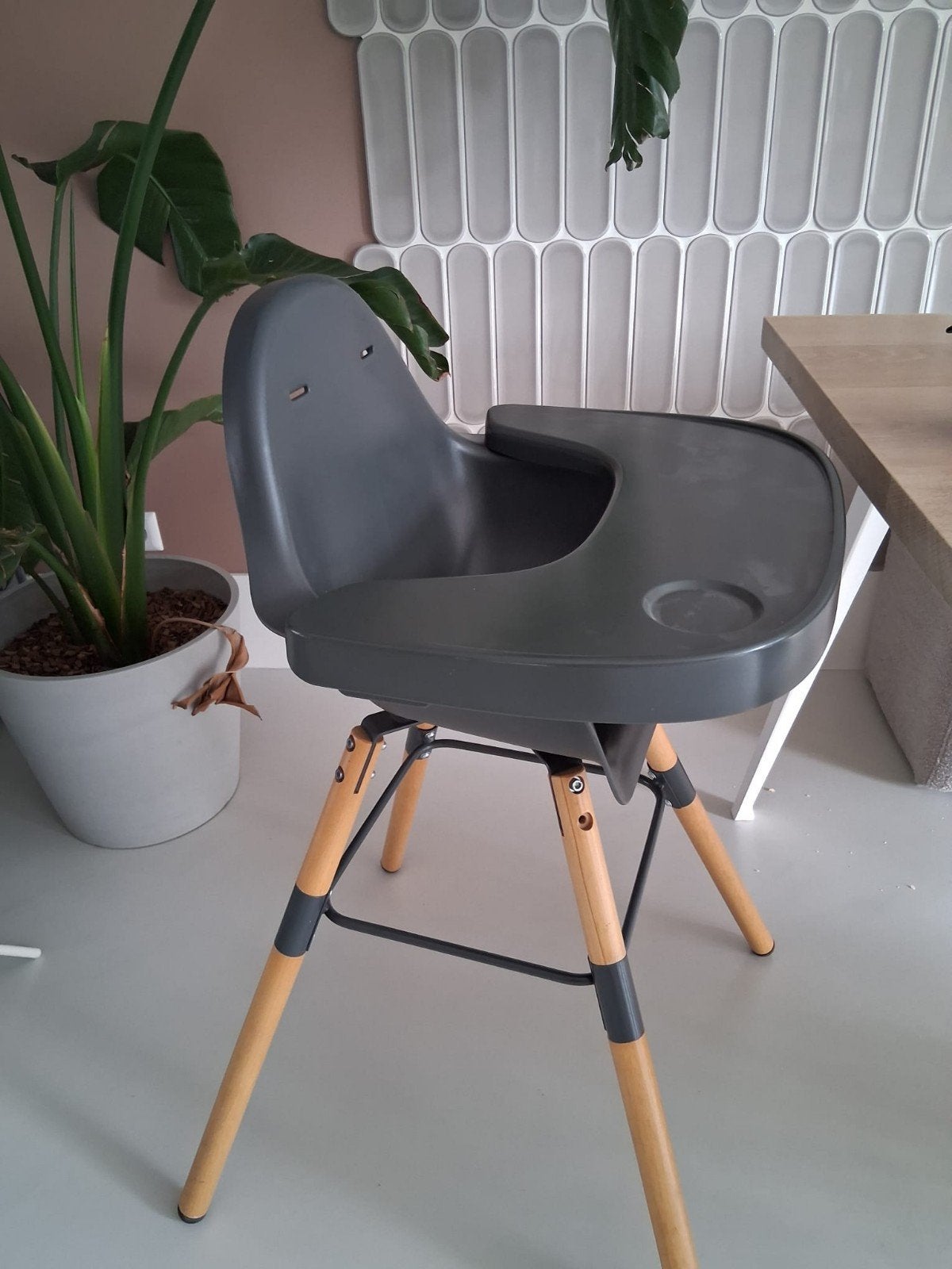 Kinderstoel Childwood Evolu met afneembaar eetblad, Ophalen, Gebruikt, Overige typen, Afneembaar eetblad