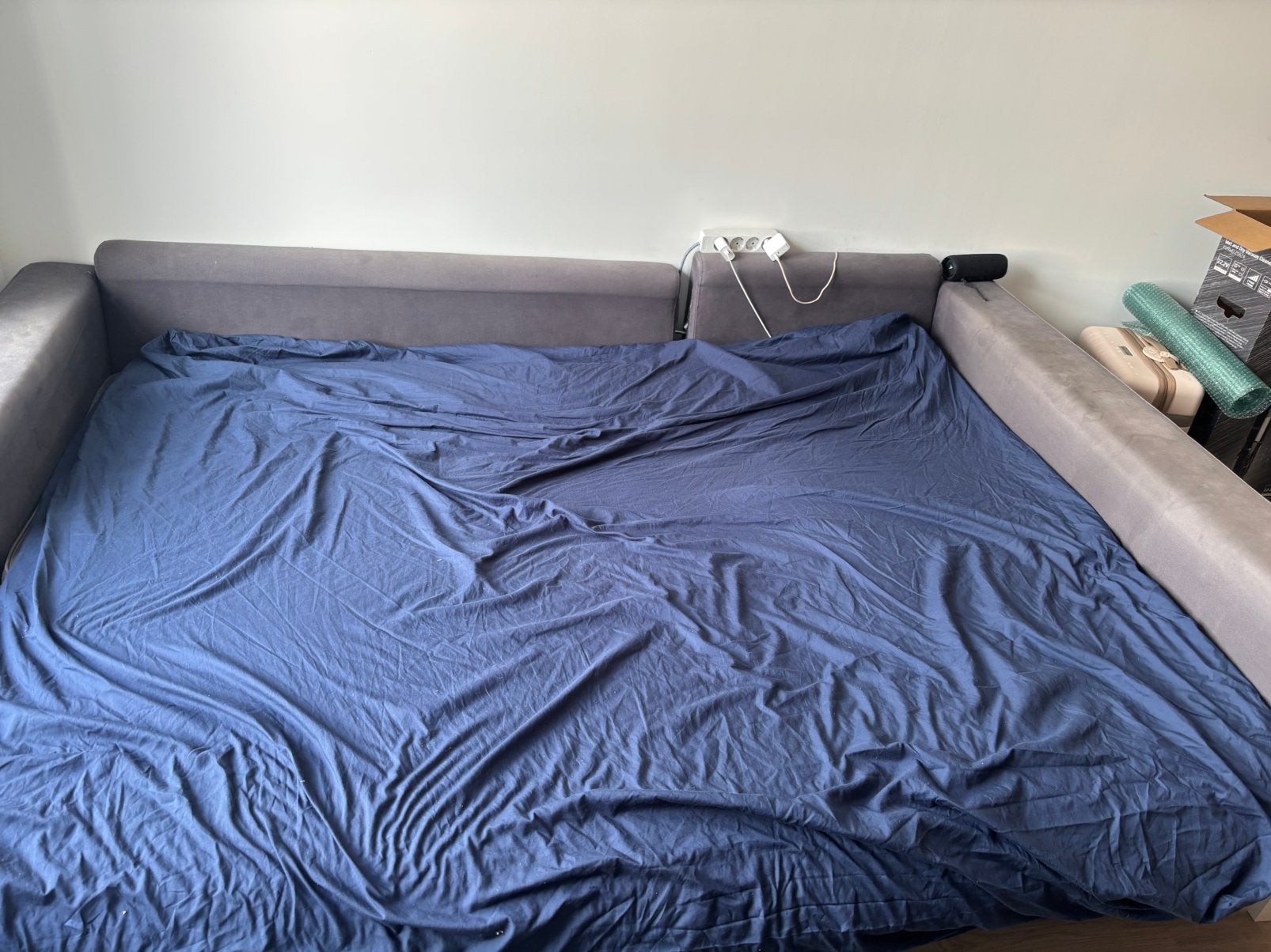 Sofa bed, 160x200, Ophalen, Zo goed als nieuw, Tweepersoons, 160 cm