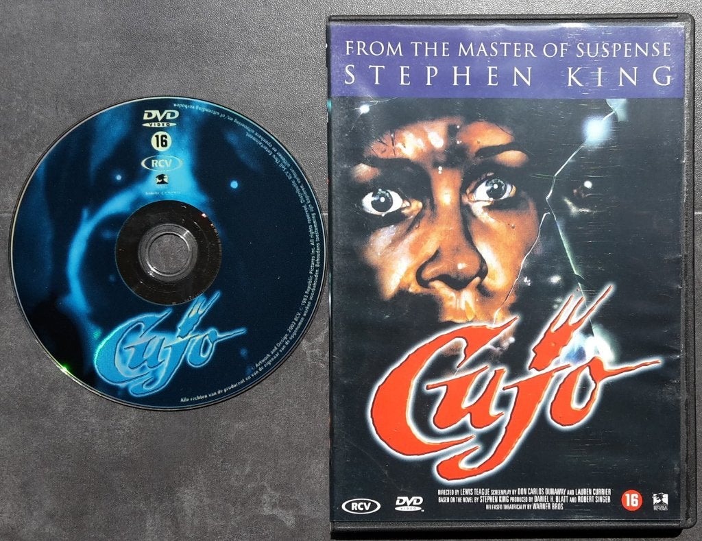 DVD - Cujo - Stephen King - 1983 Horror Film, Cd's en Dvd's, Dvd's | Horror, Engels, Vanaf 16 jaar, Nederlands, Overige genres