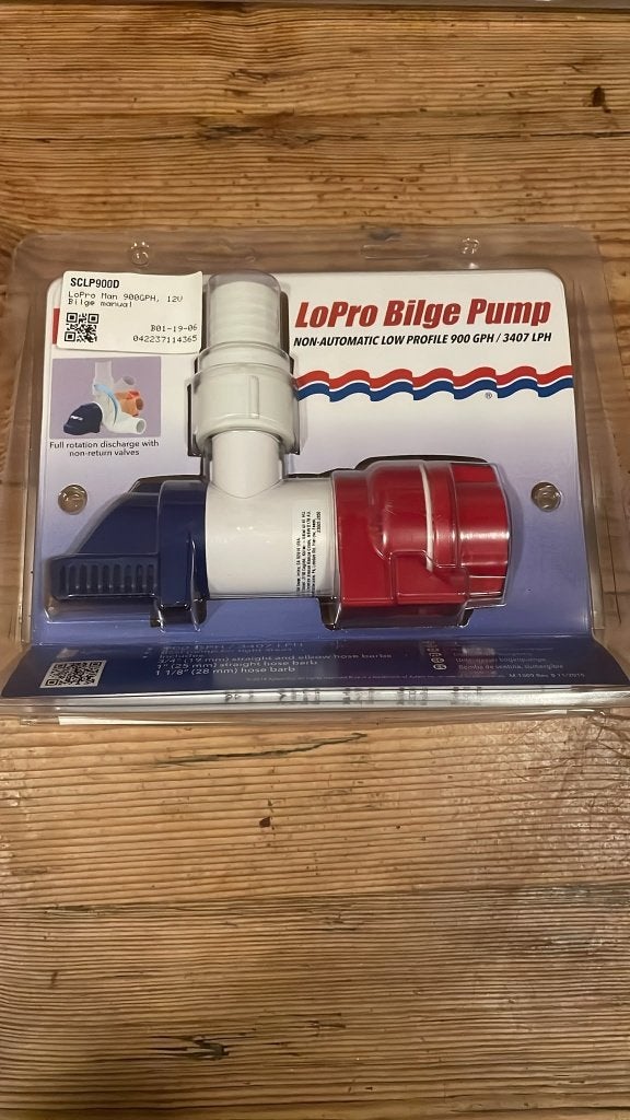 Bilg pomp, Ophalen, Nieuw, Overige typen, Zeilboot of Motorboot