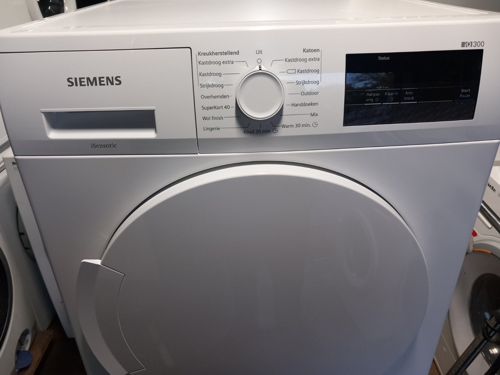 SIEMENS IQ300 A+++ 8kg warmtepompdroger Incl.GARANTIE!, 6 tot 8 kg, Verzenden, Zo goed als nieuw, Voorlader