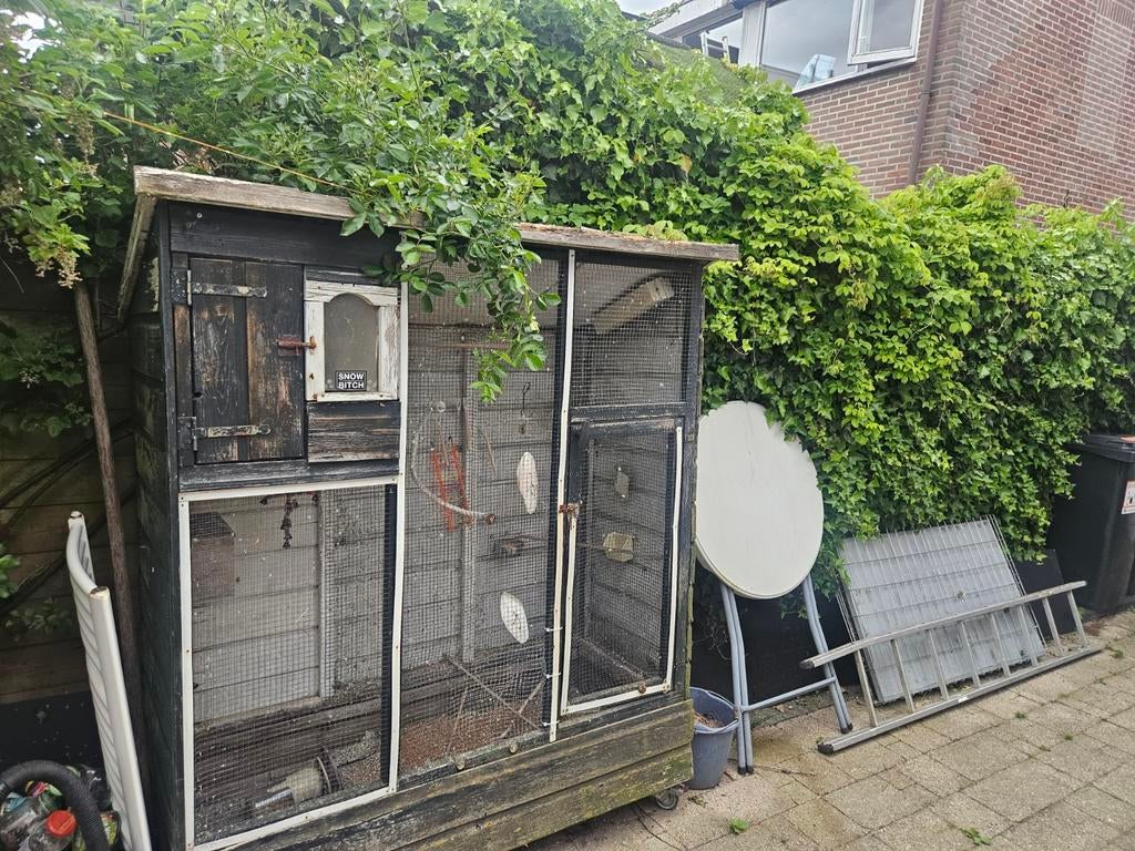 Foyere, Dieren en Toebehoren, Ophalen, Hout, Vogelkooi