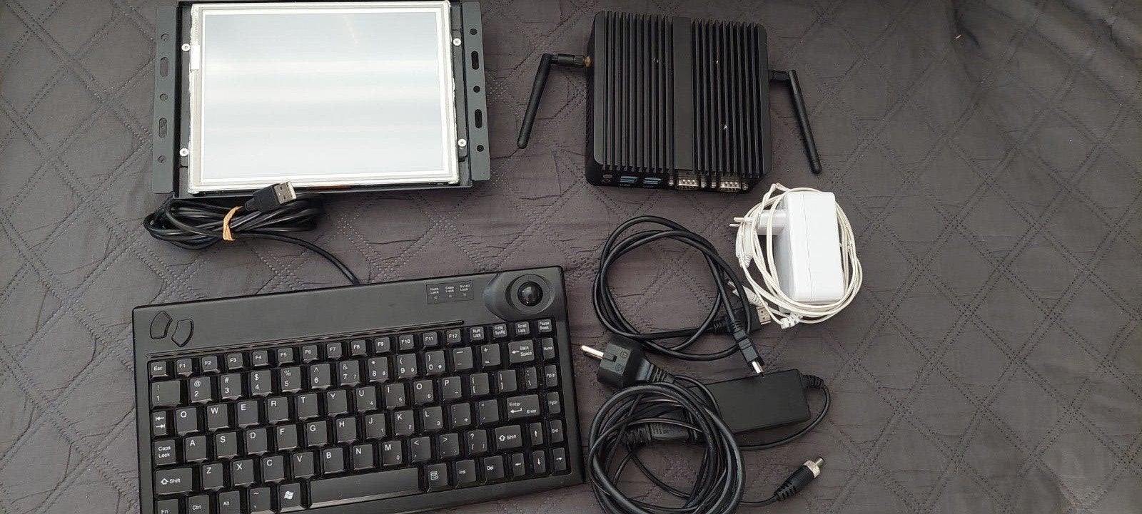 Compacte Mini PC met Monitor en Toetsenbord, Onbekend, Onbekend, Met monitor, Onbekend