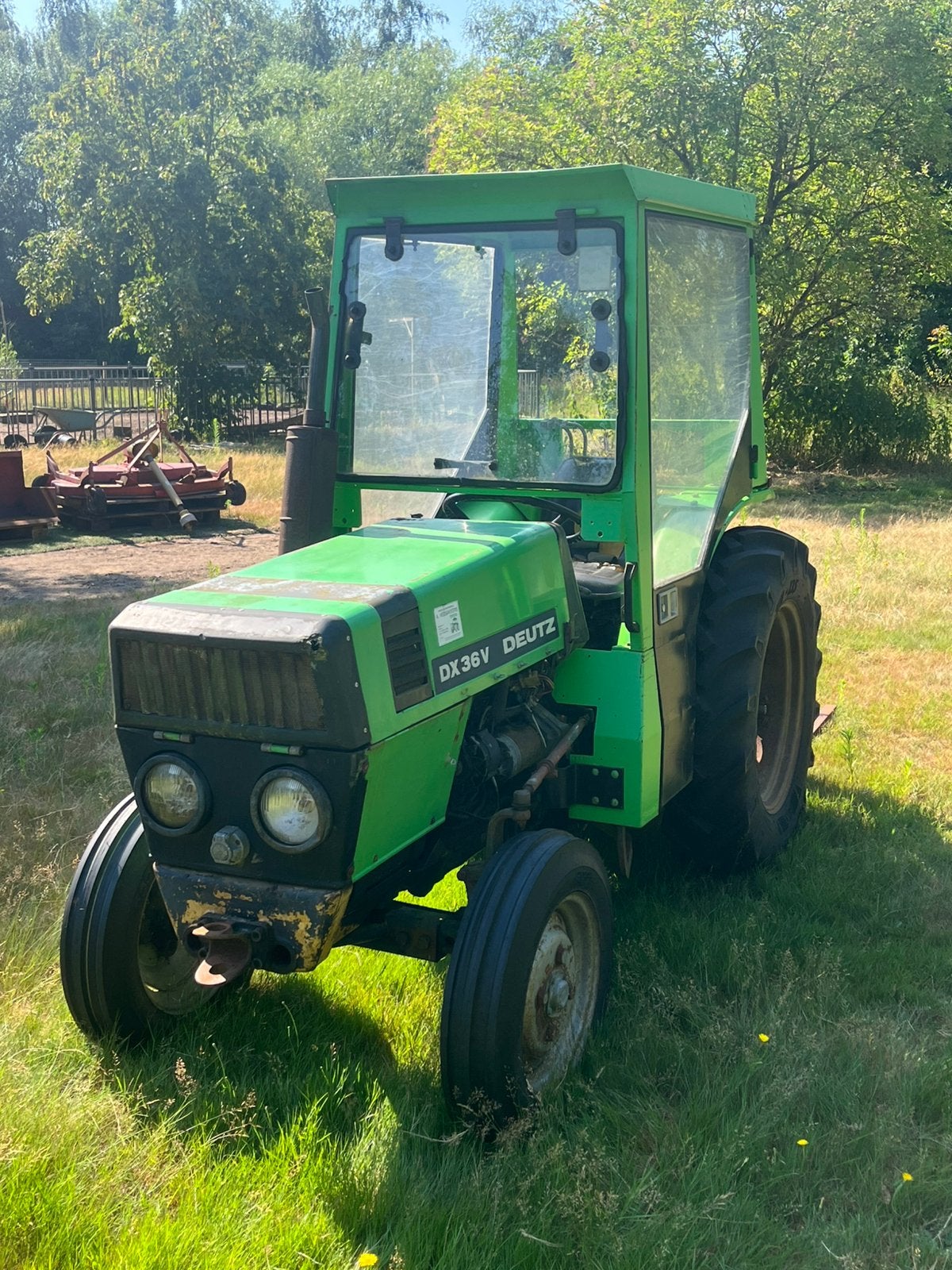 Deutz fahr DX 36 V ‘79 smalspoor tractor, Ophalen, Tot 2500, Tot 80 Pk, Gebruikt