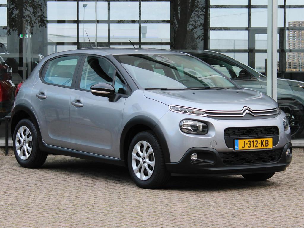 Citroën C3 1.2 PT Feel CLIMA/APPLE CARPLAY/ANDROID AUTO, Auto's, Citroën, Voorwielaandrijving, 450 kg, 1199 cc, 82 pk