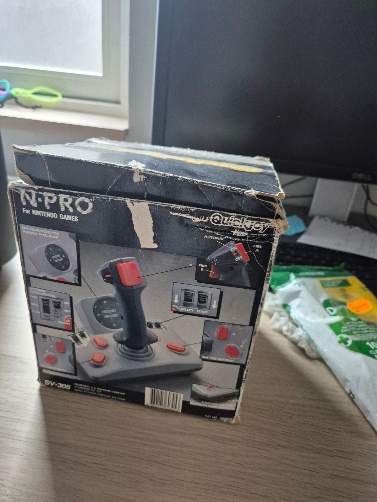 Quickjoy N-Pro Joystick NES originele doos, Ophalen, Overige merken, Gebruikt