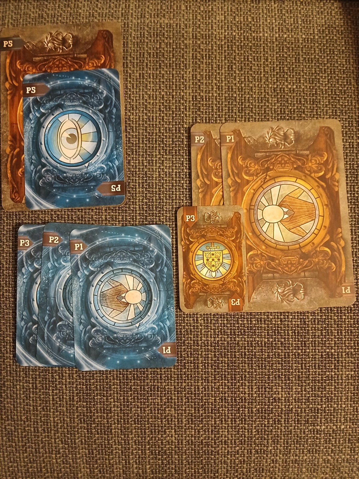 Mysterium Uitbreiding Promokaarten (P1, P2, P3, P5), Vijf spelers of meer, Ophalen of Verzenden, Zo goed als nieuw, Libellud
